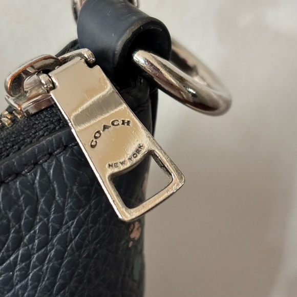 Coach Mini Abby Duffel Bag In Pebble Leather With Rose Bouquet Print SEE- - Picture 7 of 12